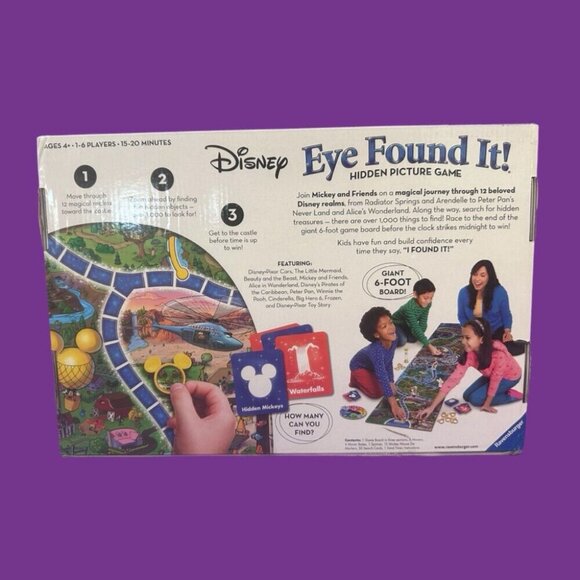 Disney Eye Found It Hidden Picture Game 2018 Ravensburger COMPLETE! - Picture 2 of 3
